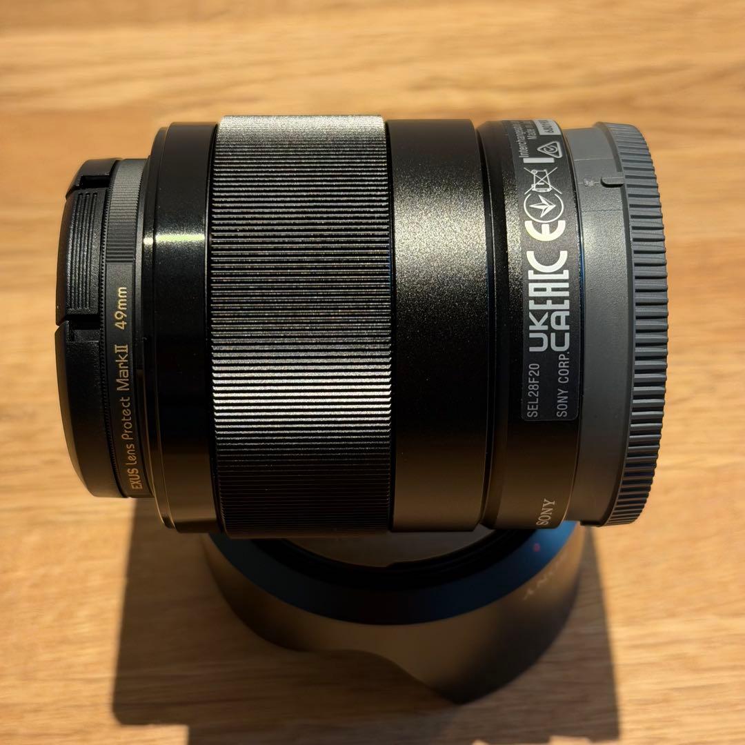 【美品】SONY FE 28mm F2 レンズ