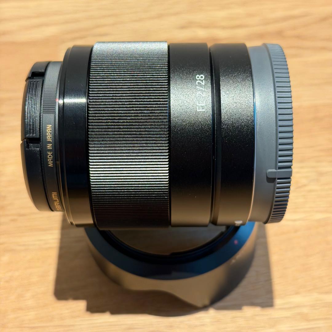 【美品】SONY FE 28mm F2 レンズ