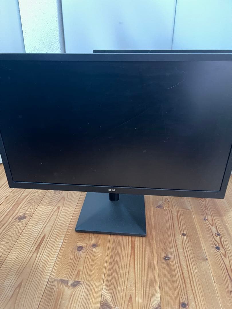 LG 24インチ モニター 2台セット／動作確認済／付属ケーブル付き／デュアル