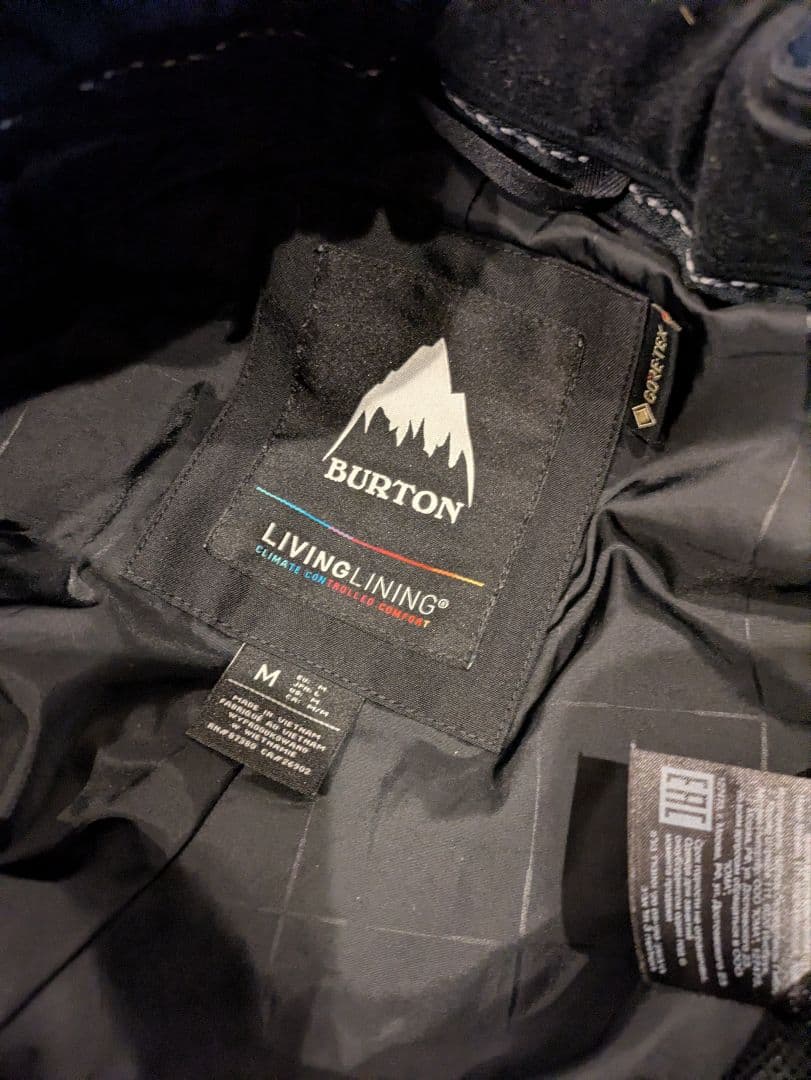 BURTON　バートン　スノーボードウエア　上下　M　GORE-TEX