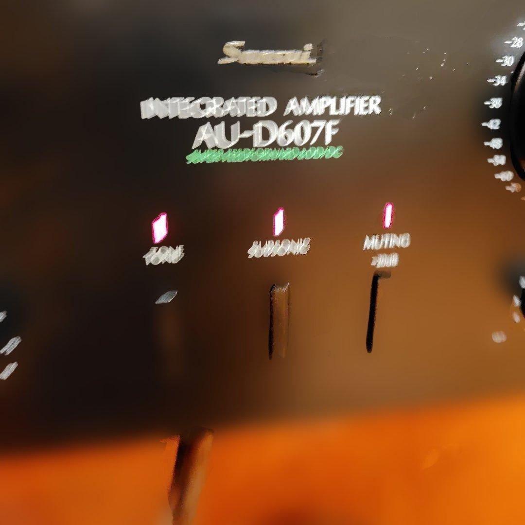 サンスイプリメインアンプ D607F (プチリペア品)#15