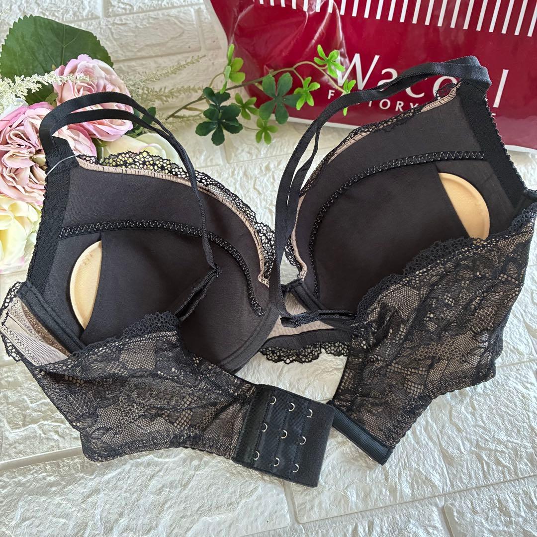 Wacoal レシアージュ Wing Lesiage D80❣️ブラック♡ブラウン