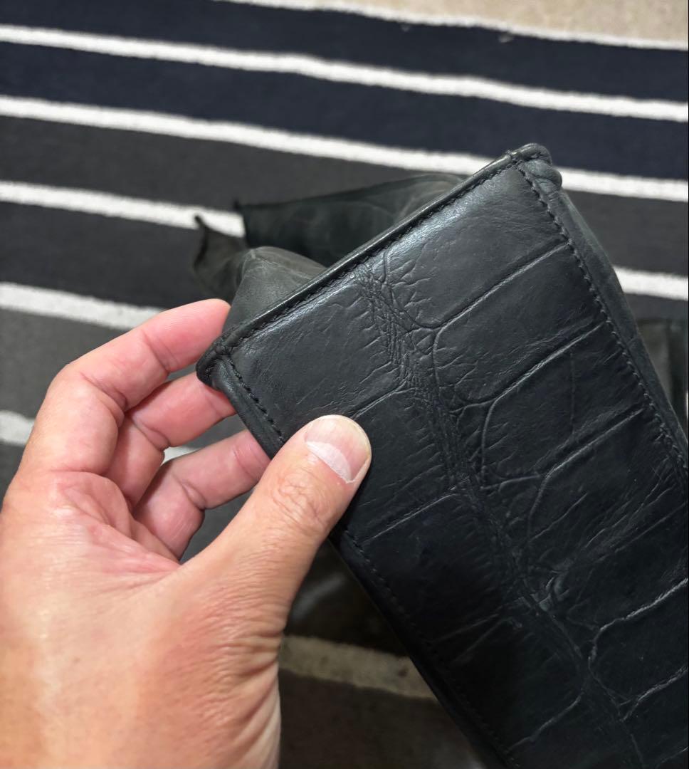 【最終値下げ】ダニエル&ボブ　クロコダイル風レザートートバッグ