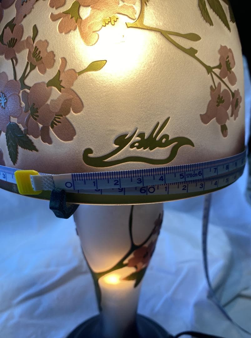 エミールガレ　レプリカ　Emile Galle 風　卓上照明　ナイトスタンド