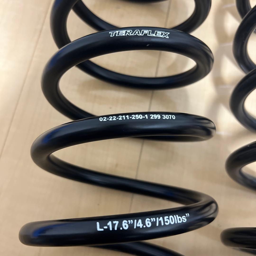 ラングラーJL TERAFLEX 2.5インチアップ リアコイルスプリング