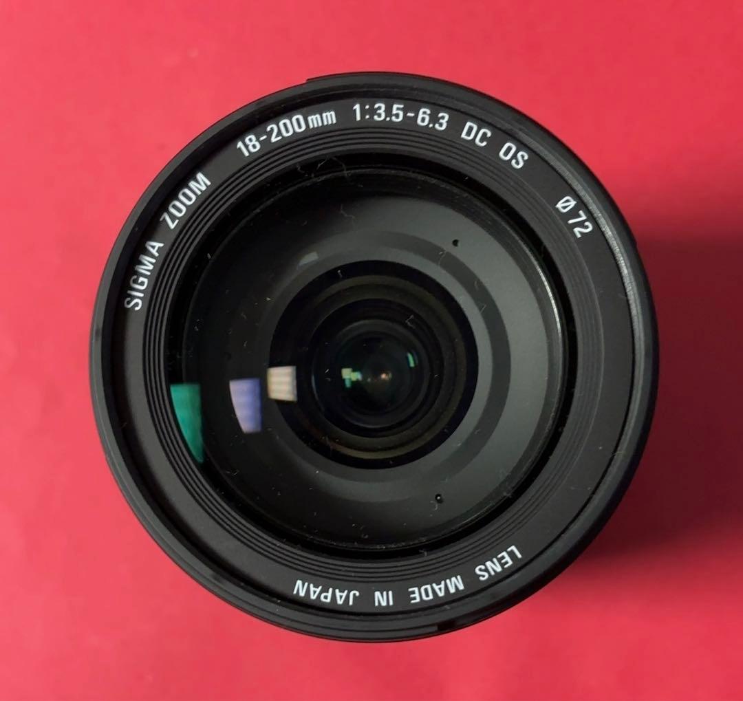 SIGMA 18-200mm 3.5-6.3 DC OS キャノン用