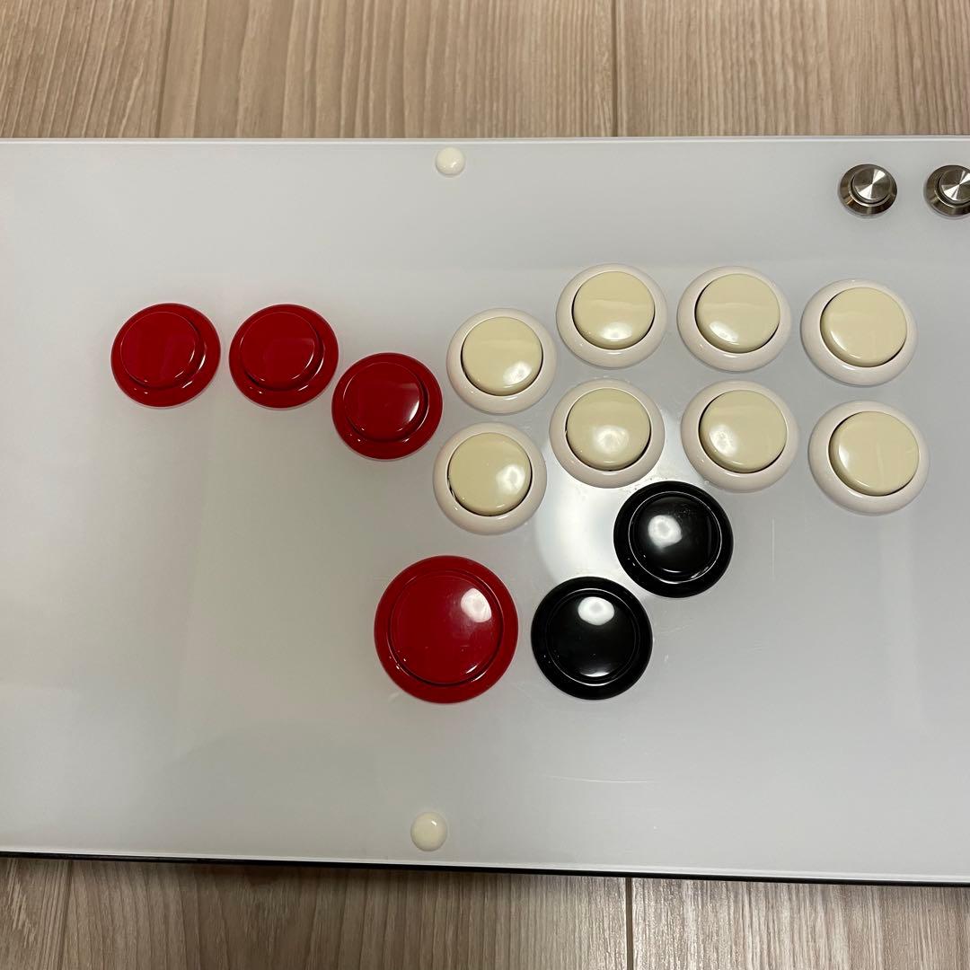 【基盤交換・ボタン増設済み】HITBOX社製レバーレスアーケードコントローラー