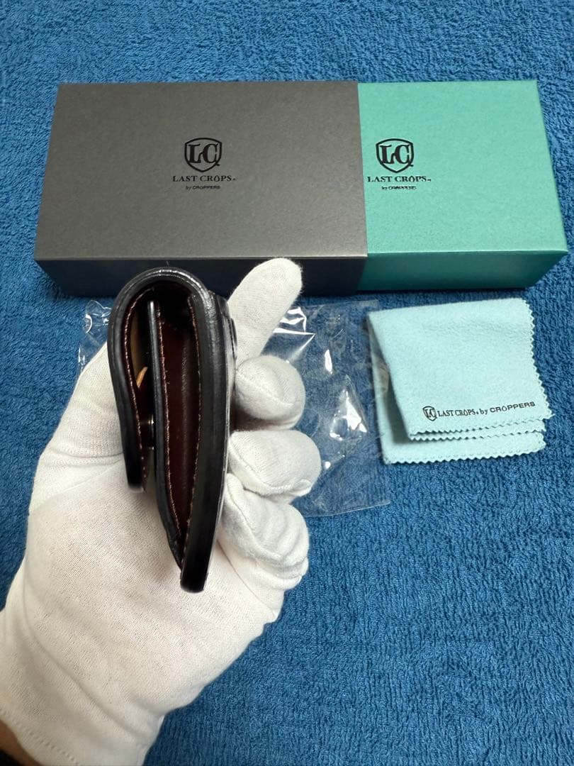 ラストクロップス　LCタング　シェルコードバン　バーガンディ