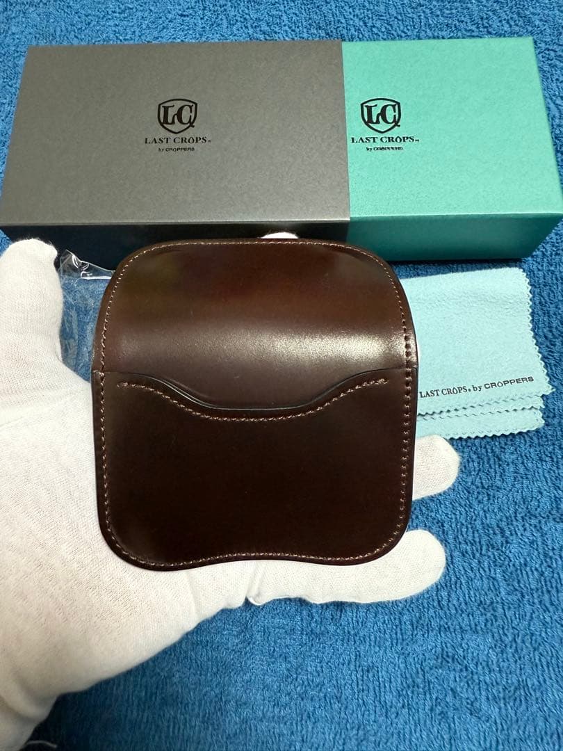 ラストクロップス　LCタング　シェルコードバン　バーガンディ