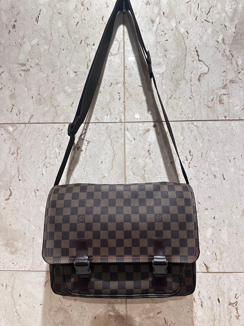 美品LOUIS VUITTON ダミエ リポーター メルヴィール N51126