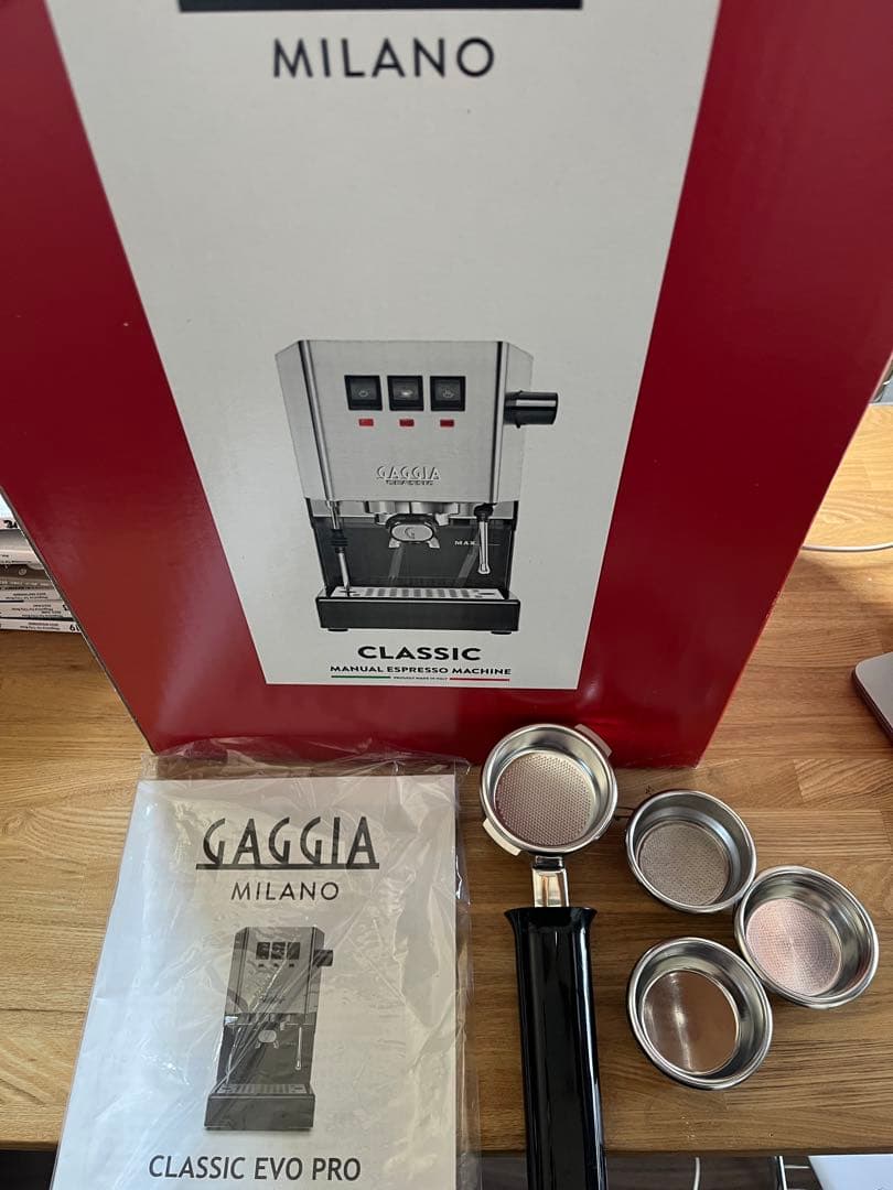 Gaggia Classic evo proエスプレッソマシン
