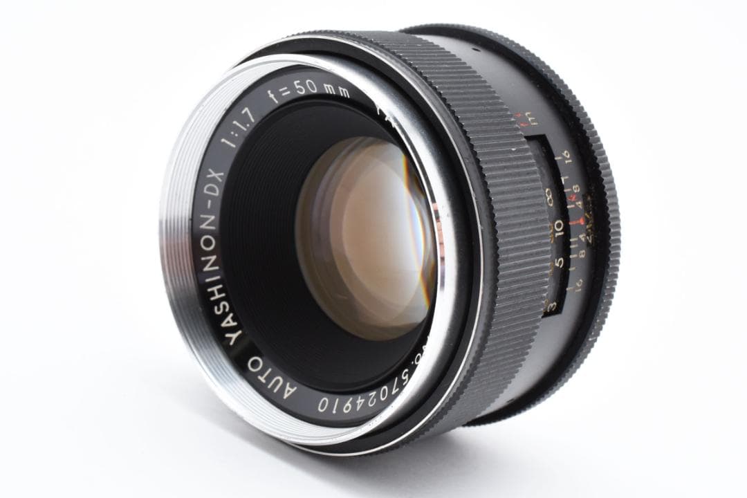 ◎フレア◎YASHICA YASHINON-DX 50mm F1.7 Y195