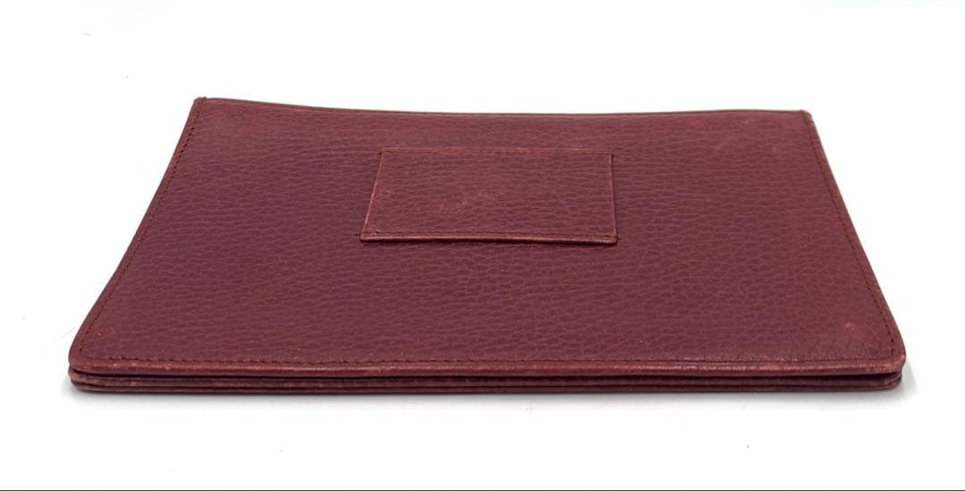 カルティエ　お札入れ　小銭入れ　ワインレッド　ブランド　レザー　ブランド　お洒落