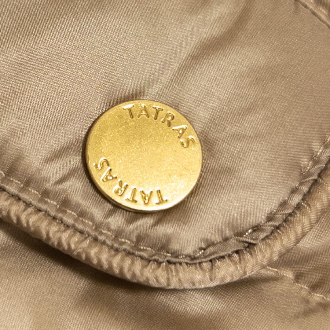 スマイル様タトラス ノーカラーダウンジャケット ライトブラウン 03