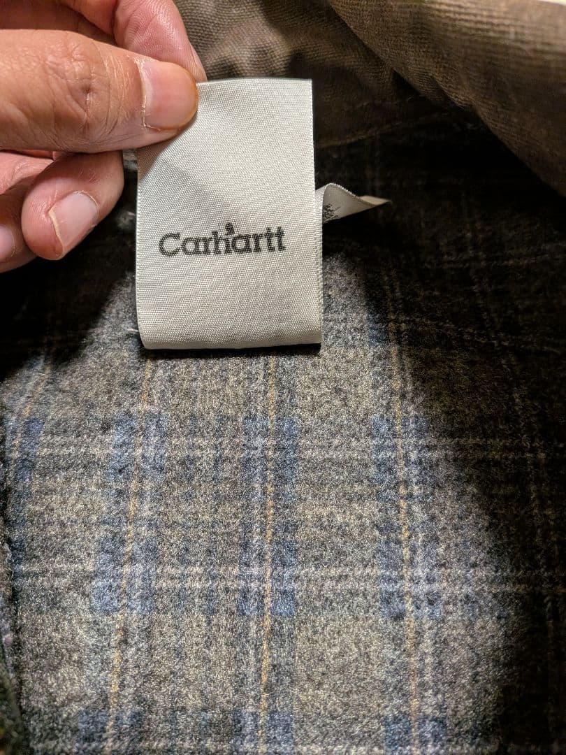 カーハートデトロイトジャケットj97 mos　モスグリーン　S seize