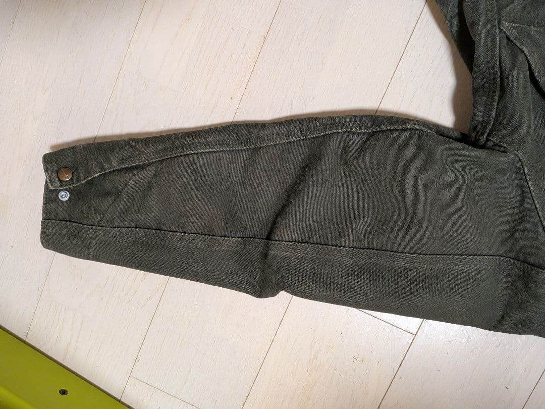 カーハートデトロイトジャケットj97 mos　モスグリーン　S seize