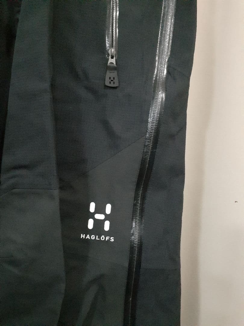 ホグロフス HAGLOFS GORETEX PRO ビブパンツ 黒