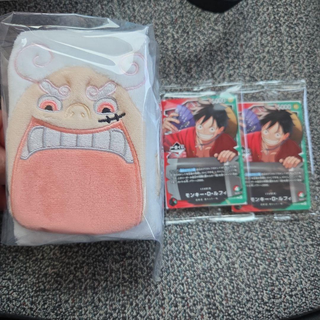 【一番くじワンピース】 CARD GAME 購入特典モンキー・D・ルフィ　E賞