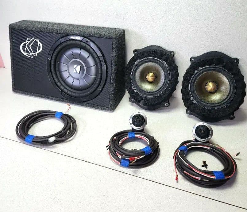 ALPINE DLX-F17W ウーファーとツイーターセット