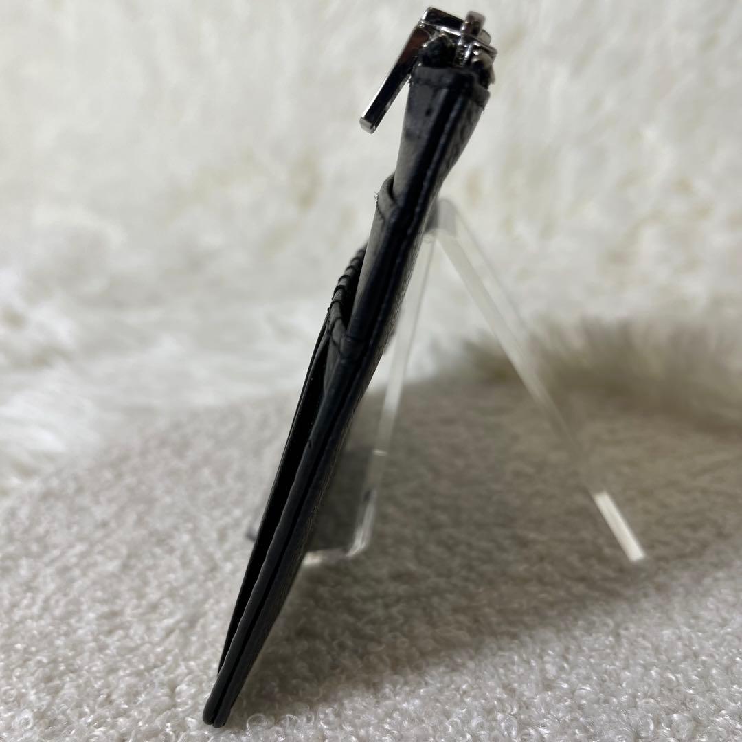 美品　DIESEL レザー　現行　ケース　カードケース　ミニウォレット