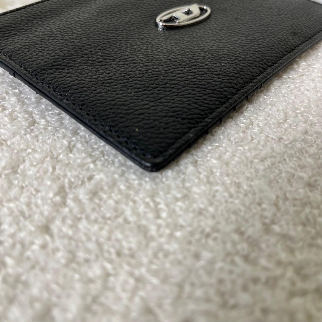 美品　DIESEL レザー　現行　ケース　カードケース　ミニウォレット