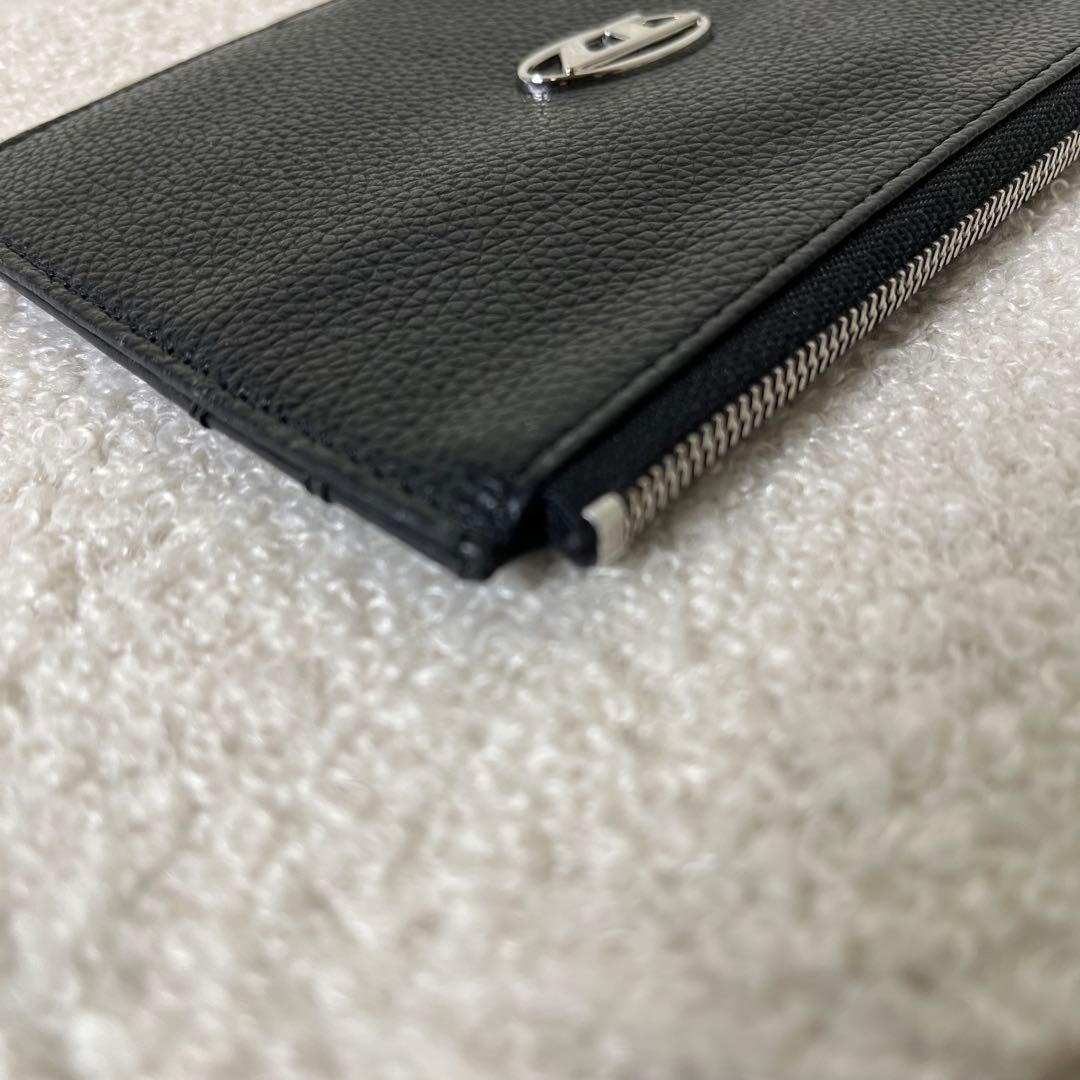 美品　DIESEL レザー　現行　ケース　カードケース　ミニウォレット