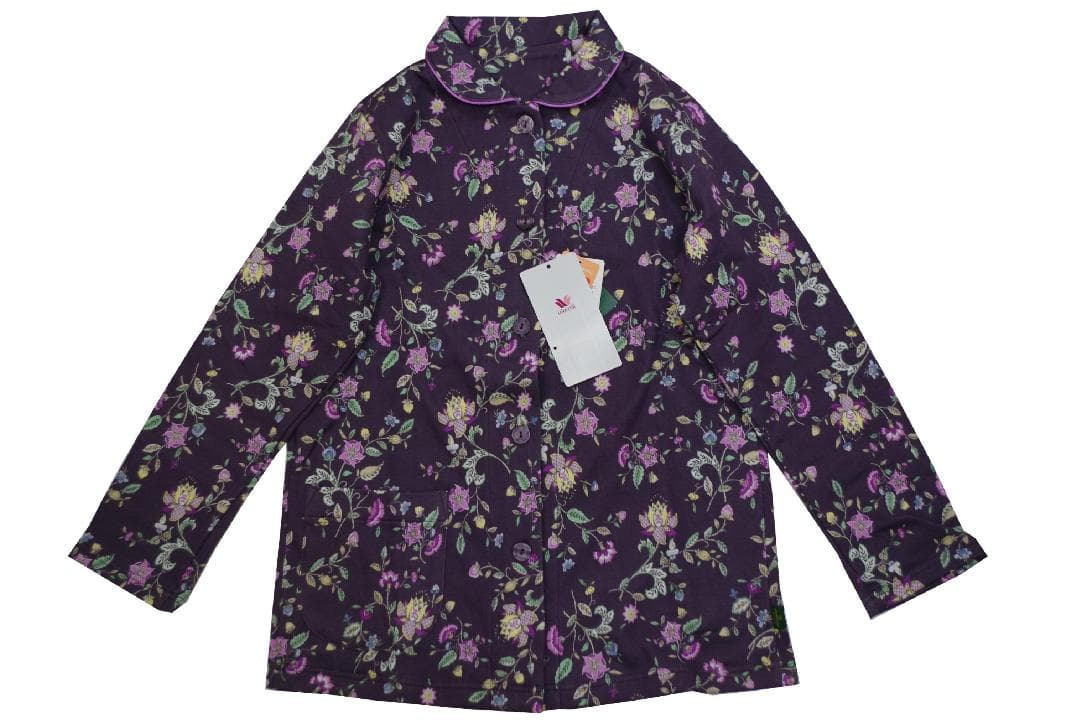 【新品】ワコール/ミントンMINTON　秋冬物あったか素材パジャマ（S)