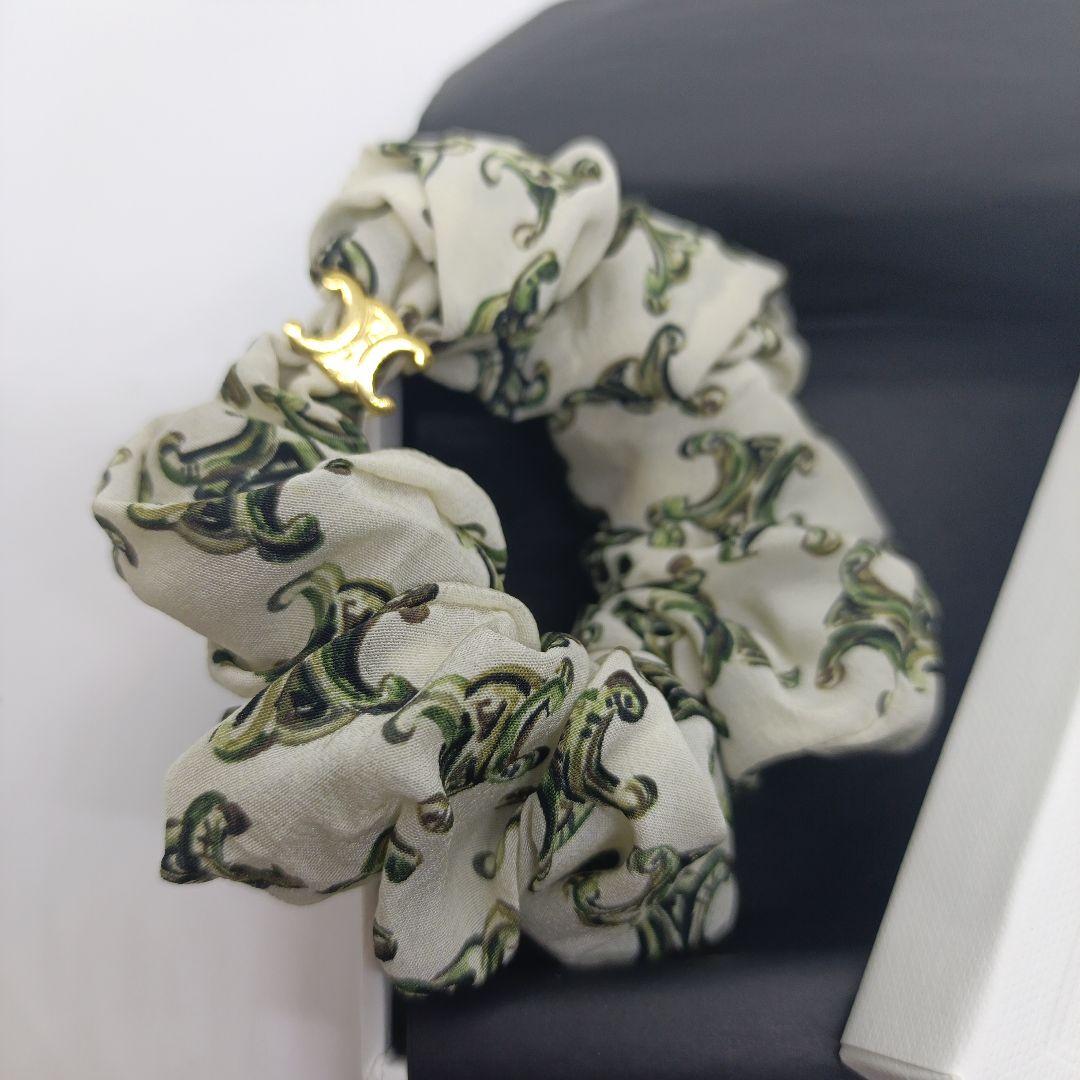 CELINE シュシュ ヘアゴム　正規品