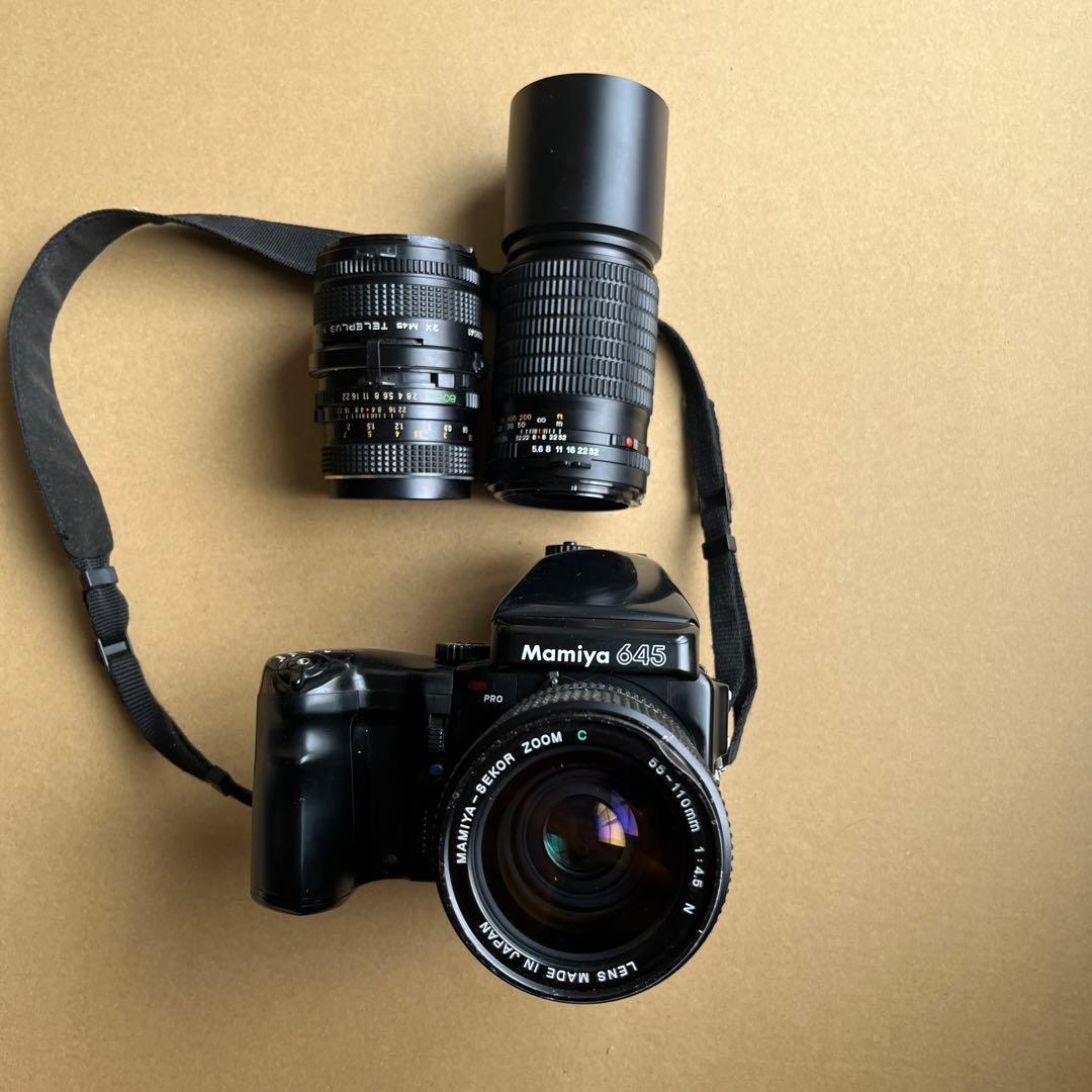 シ*レ様 Mamiya 645 PRO レンズ3本セット