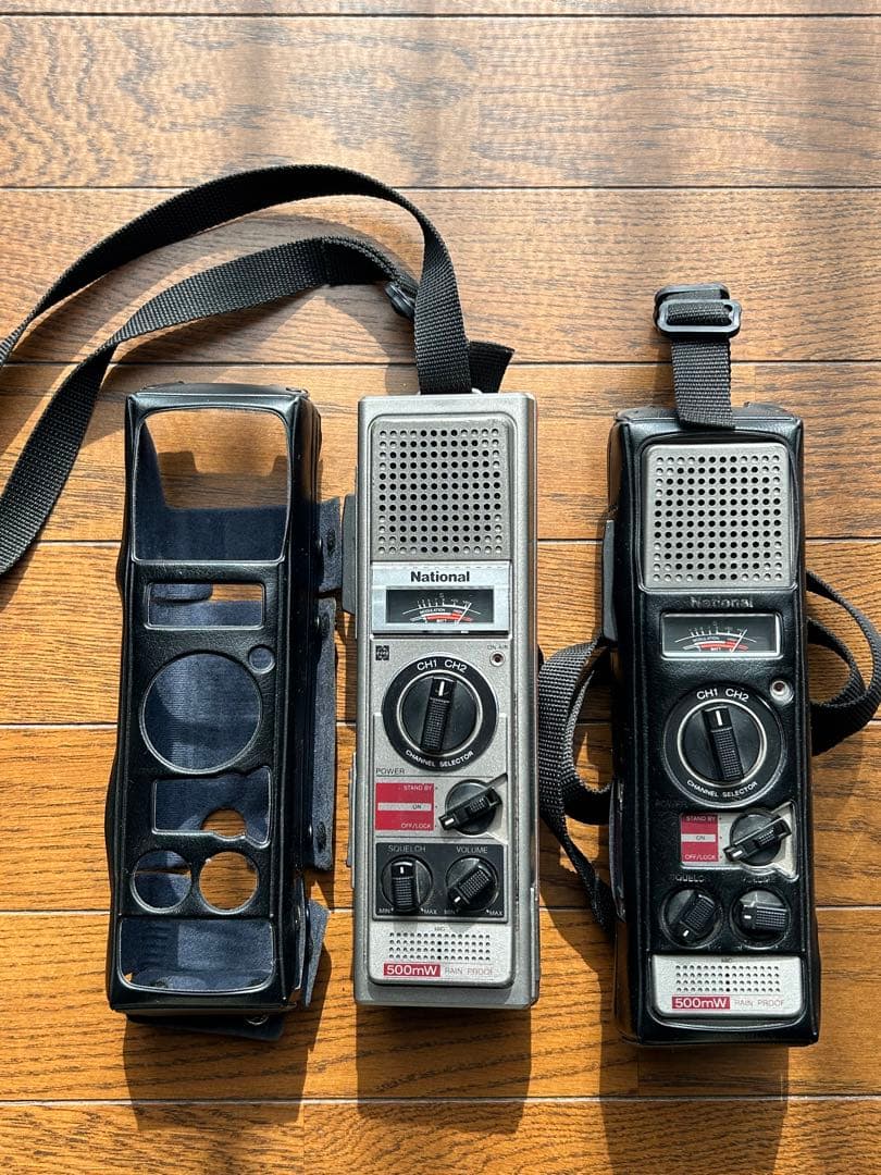 ナショナル製トランシーバーです。
