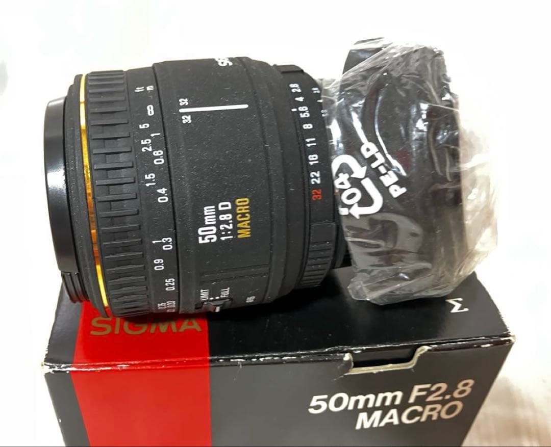 SIGMA EX 50mm F2.8 MACRO レンズ