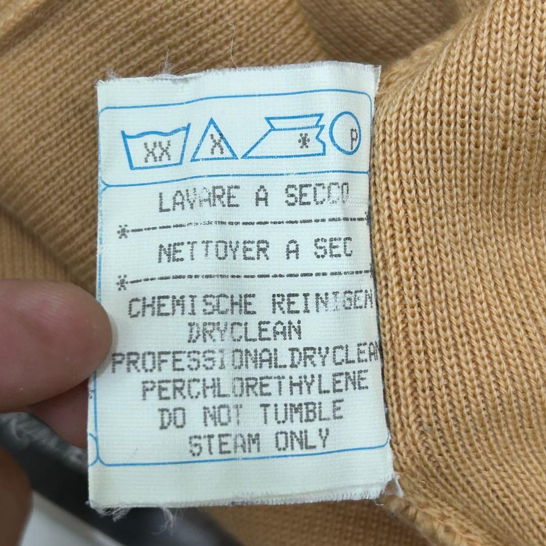 1981AW Giorgio Armani / フリンジ ニット トップ