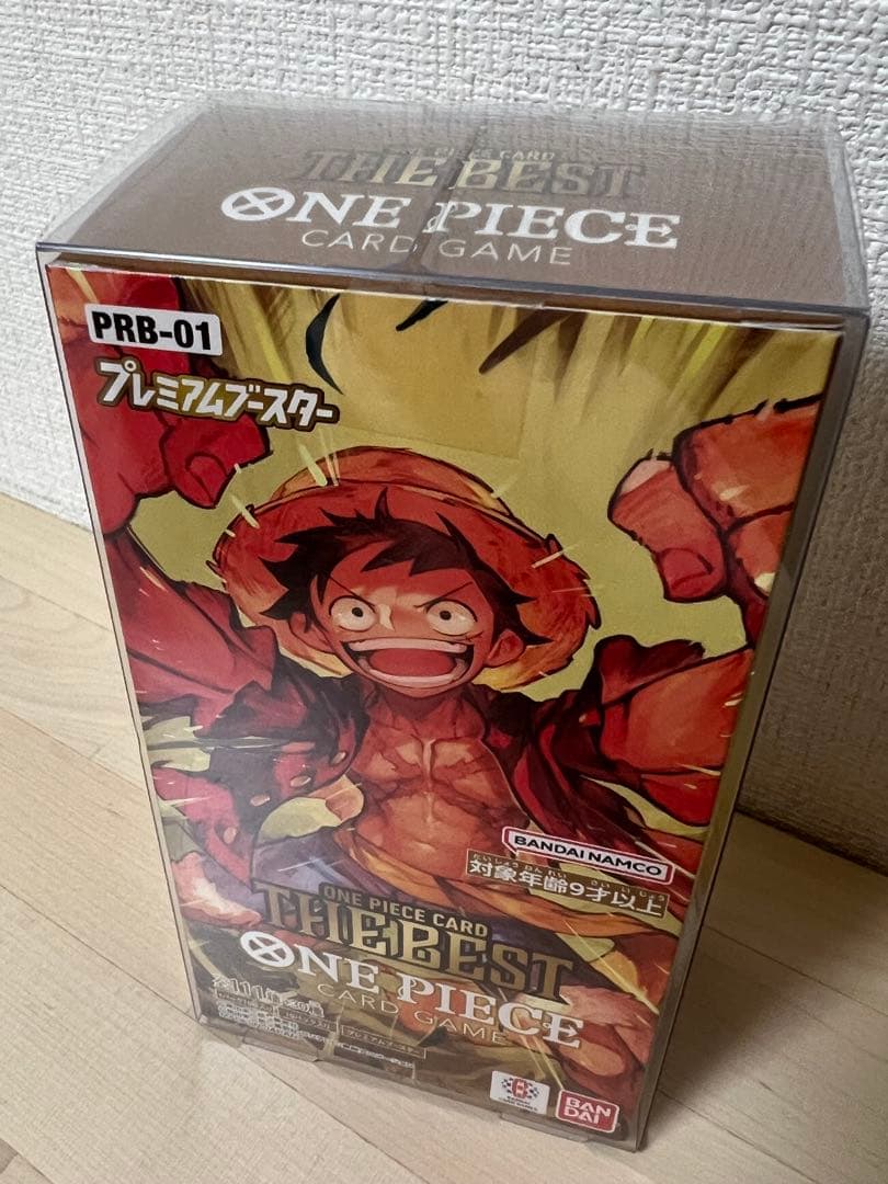 ワンピースカードゲームセット 受け継がれる意思&THE BESTテープ付きBOX