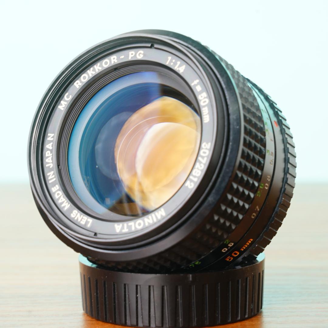 [美品] 完動品◎ミノルタSRT101 ブラック50mm f1.4 67/812
