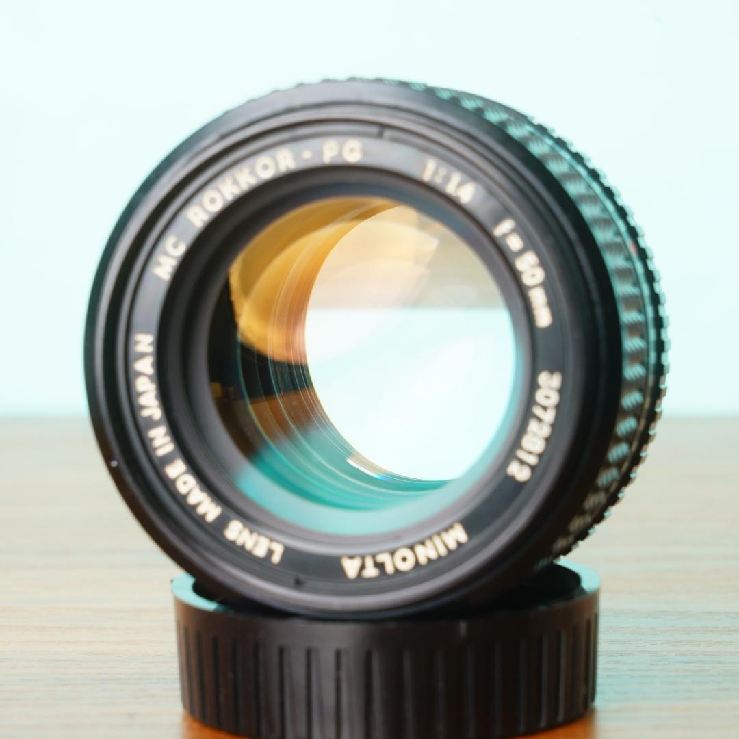 [美品] 完動品◎ミノルタSRT101 ブラック50mm f1.4 67/812