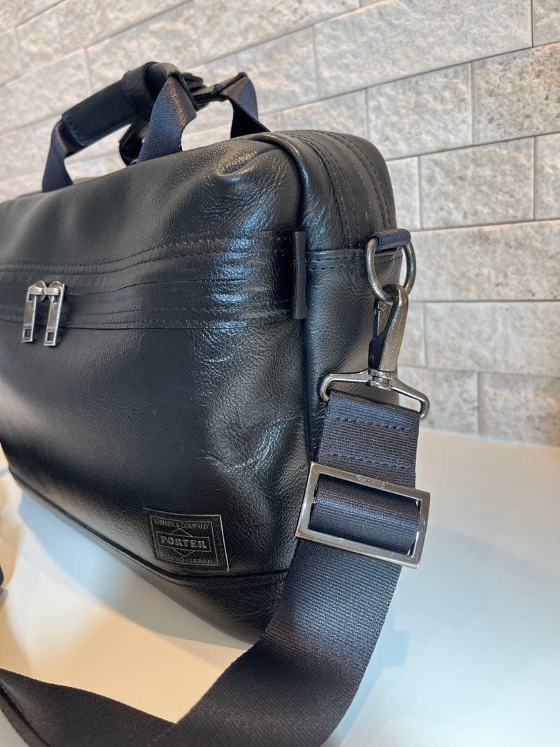 超美品★PORTER ブラック ショルダーバッグ