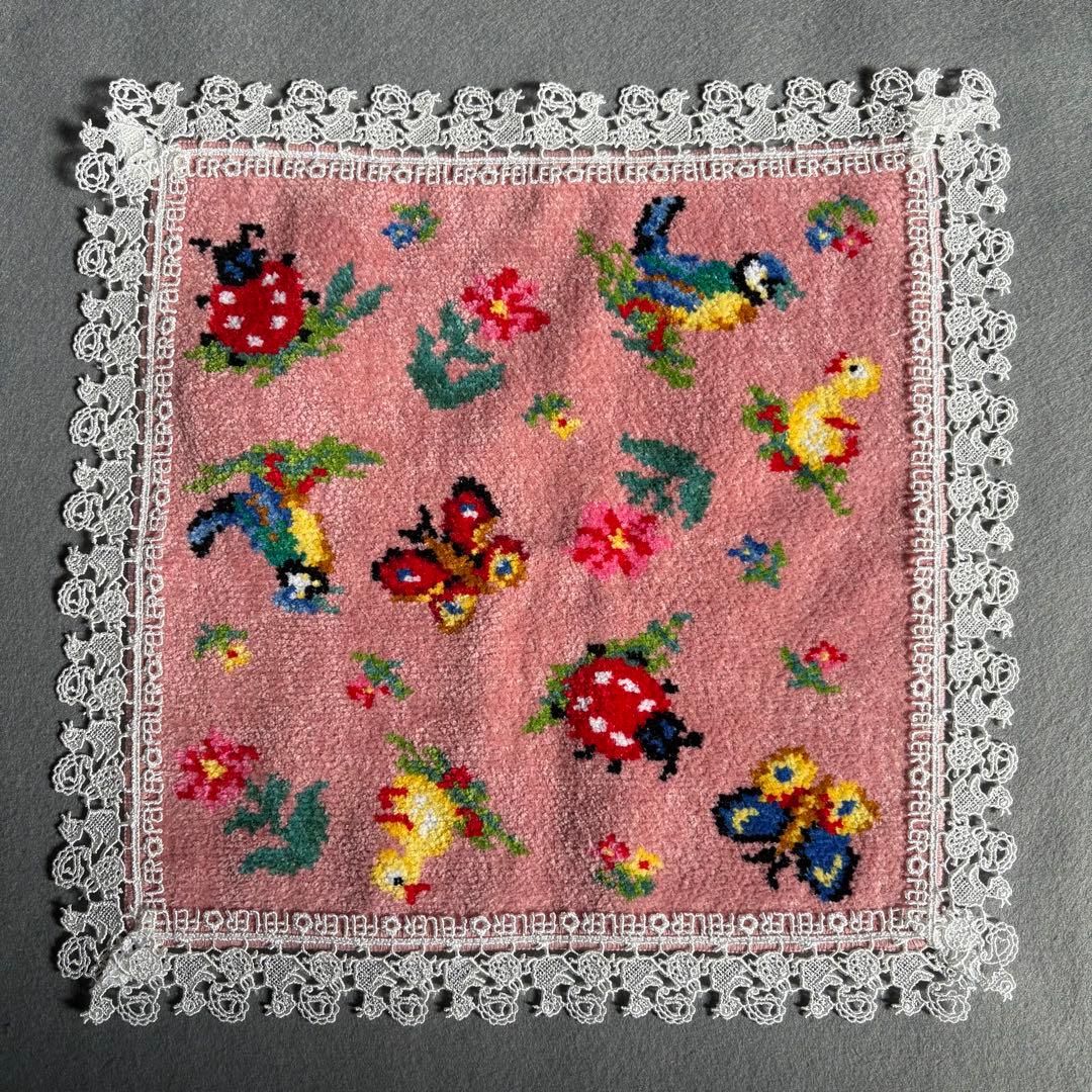 【新品未使用】近沢レース店×フェイラー　ハンカチ＆ティッシュポーチ