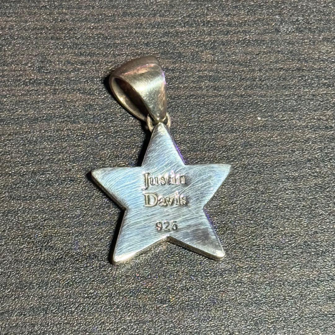 justin davis viva super star 925ペンダントトップ