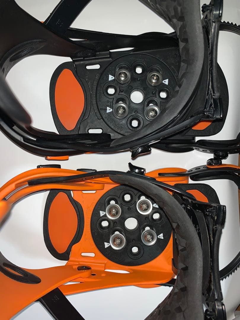 FLUX GT ビンディング 黒とオレンジ Sサイズ