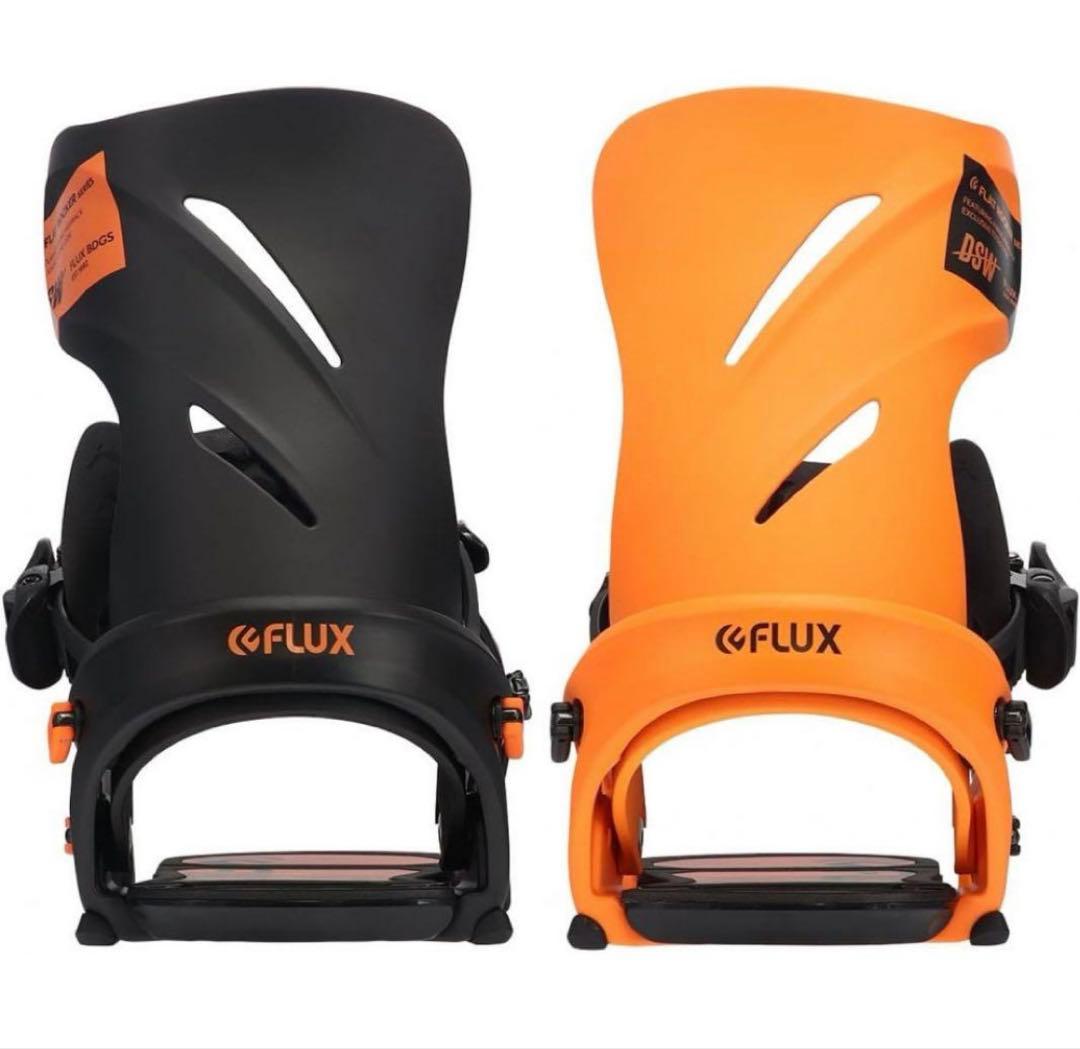 FLUX GT ビンディング 黒とオレンジ Sサイズ