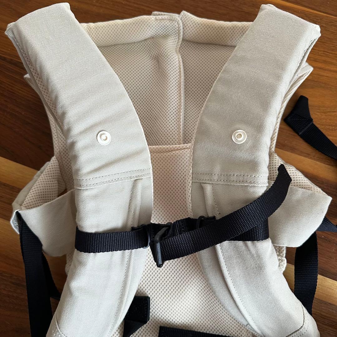 Nico キューズベリー　ひさこさん　サンドベージュ　抱っこ紐 コットン製