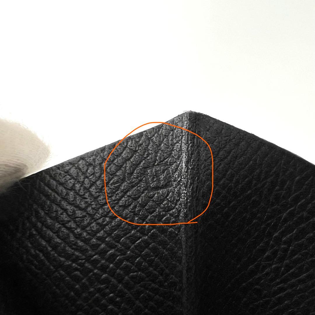 エルメス HERMES べアン クラシック エプソン ブラック シルバー