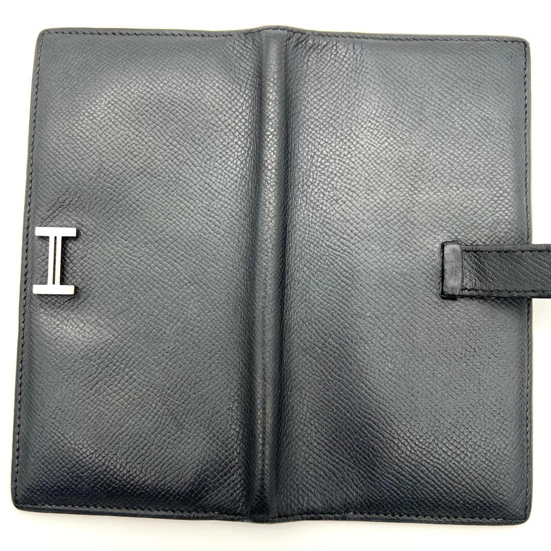 エルメス HERMES べアン クラシック エプソン ブラック シルバー