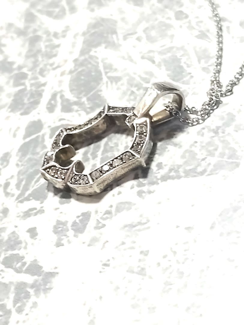 ライオンハート　ジルコニアネックレス