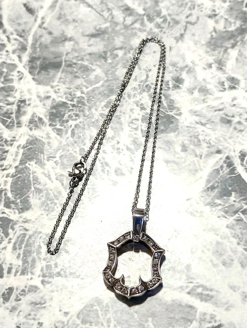 ライオンハート　ジルコニアネックレス