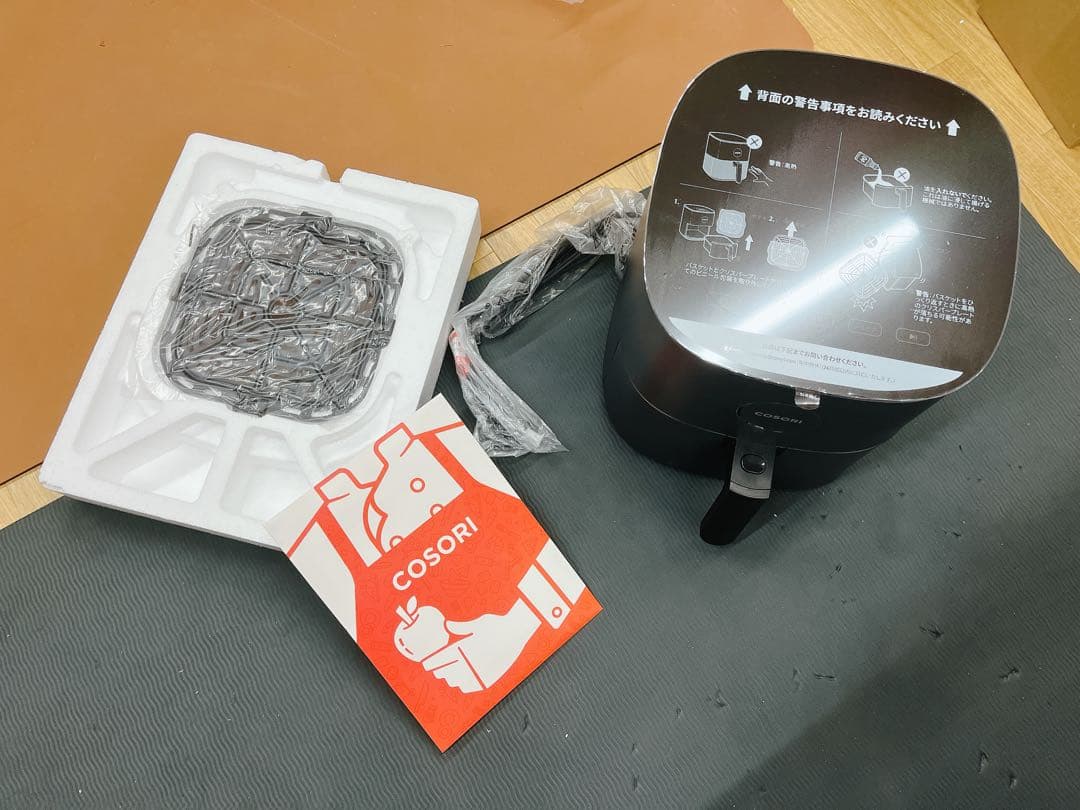 COSORI ノンフライヤー 4.7L 大容量 家庭用 電気最高温230℃