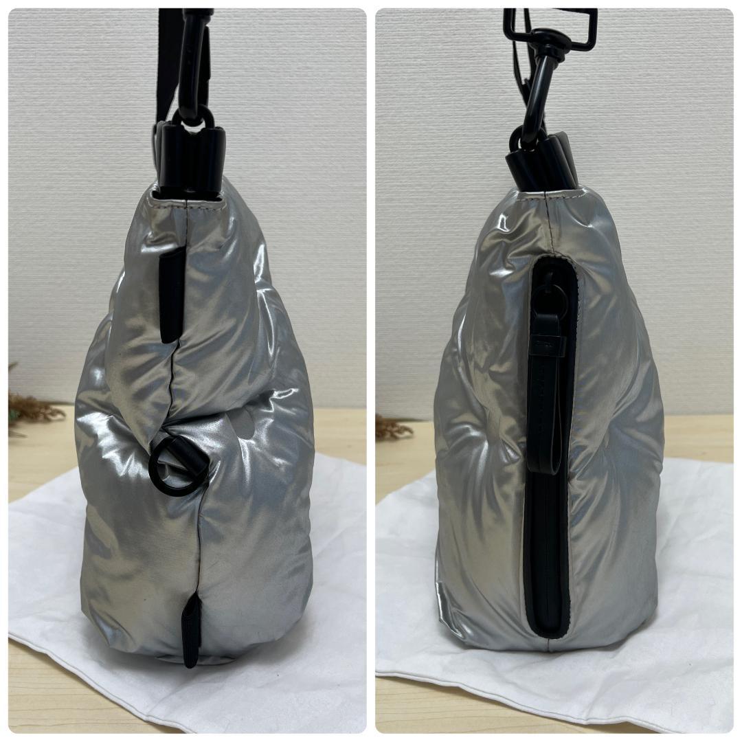 メゾンマルジェラ グラムスラム 3way シルバー ショルダーバッグ