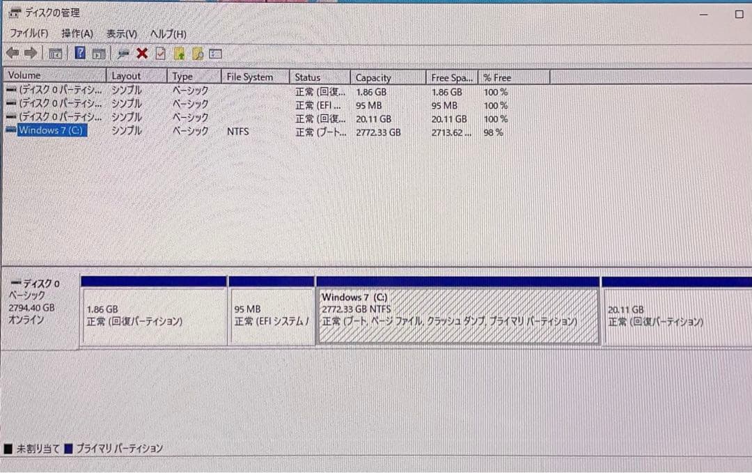 NEC PC-VW770HS3EB ぱっと観テレビ  Windows10