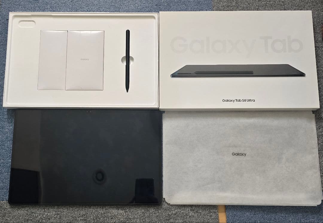Galaxy Tab S8 Ultra 国内正規版 美品+純正キーボード付き