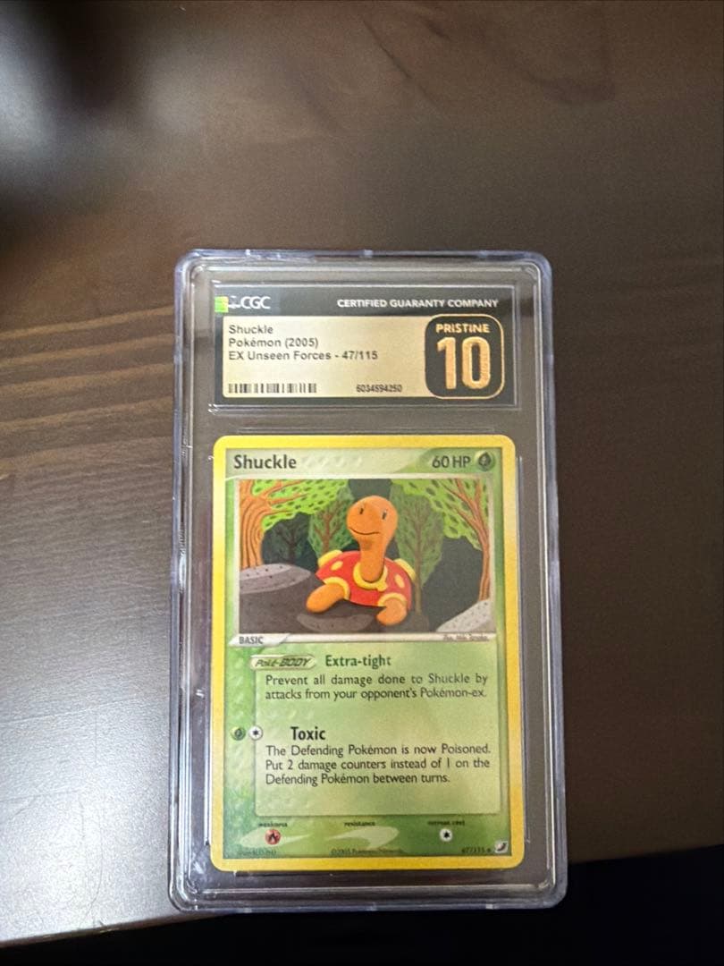 Shuckle ポケモンカード 2005年 CGC 10